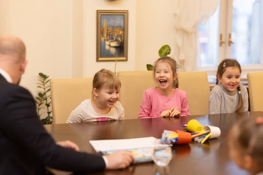 Dzieci z Niepublicznego Przedszkola FSA-School, przy ul. Metalowc&oacute;w 27