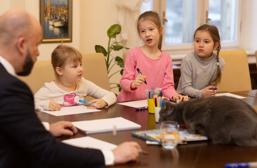 Dzieci z Niepublicznego Przedszkola FSA-School, przy ul. Metalowc&oacute;w 27
