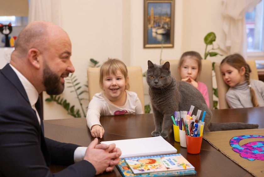 Dzieci z Niepublicznego Przedszkola FSA-School, przy ul. Metalowc&oacute;w 27