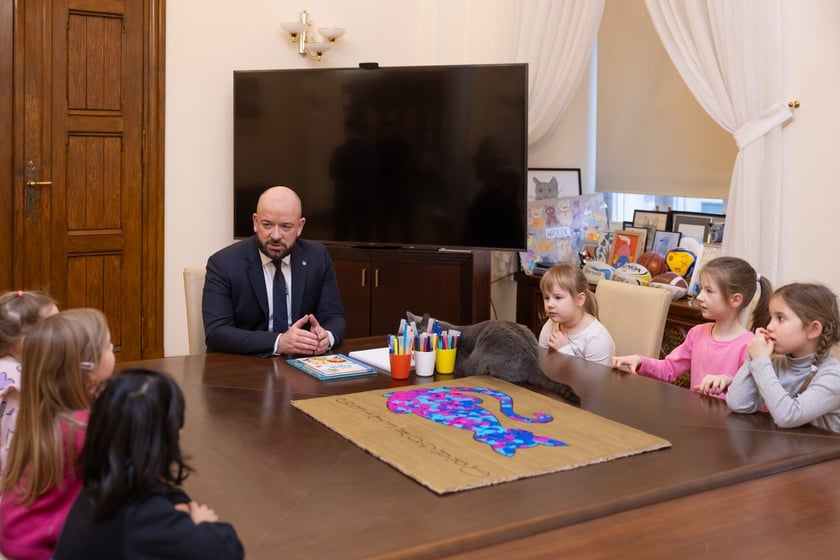 Dzieci z Niepublicznego Przedszkola FSA-School, przy ul. Metalowc&oacute;w 27