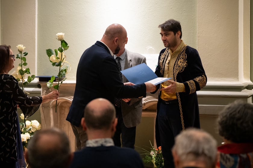 Uroczystość, której gospodarzem był prezydent Wrocławia Jacek Sutryk, była okazją do podziękowania za wkład w rozwój dialogu międzykulturowego we Wrocławiu.