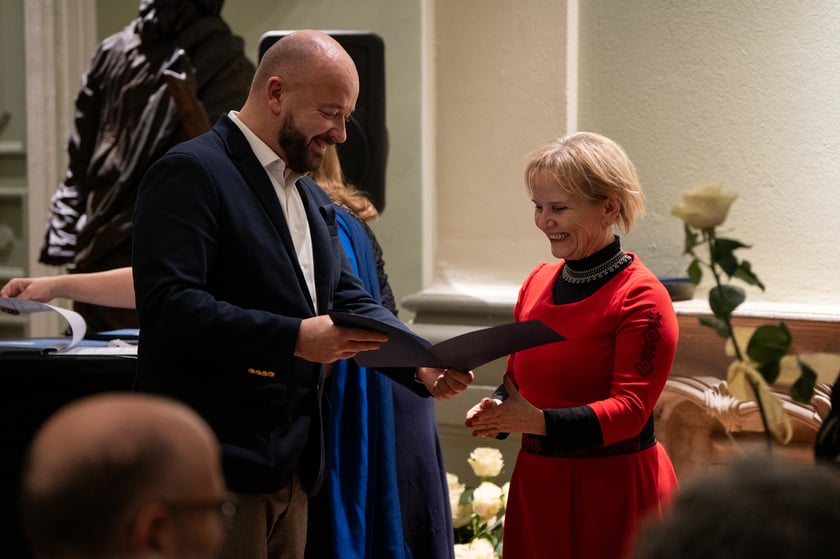 Uroczystość, której gospodarzem był prezydent Wrocławia Jacek Sutryk, była okazją do podziękowania za wkład w rozwój dialogu międzykulturowego we Wrocławiu.
