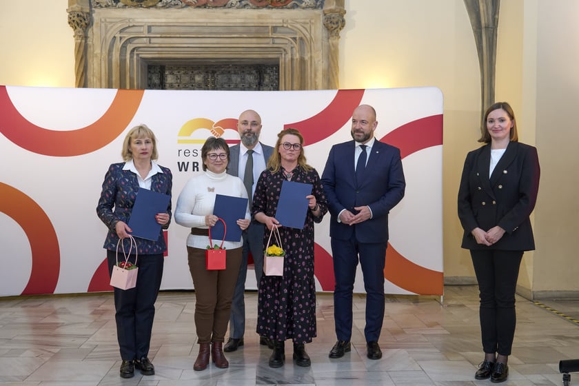 Wyróżnienia prezydenta Wrocławia dla podmiotów współpracujących z Wrocławskim Centrum Integracji