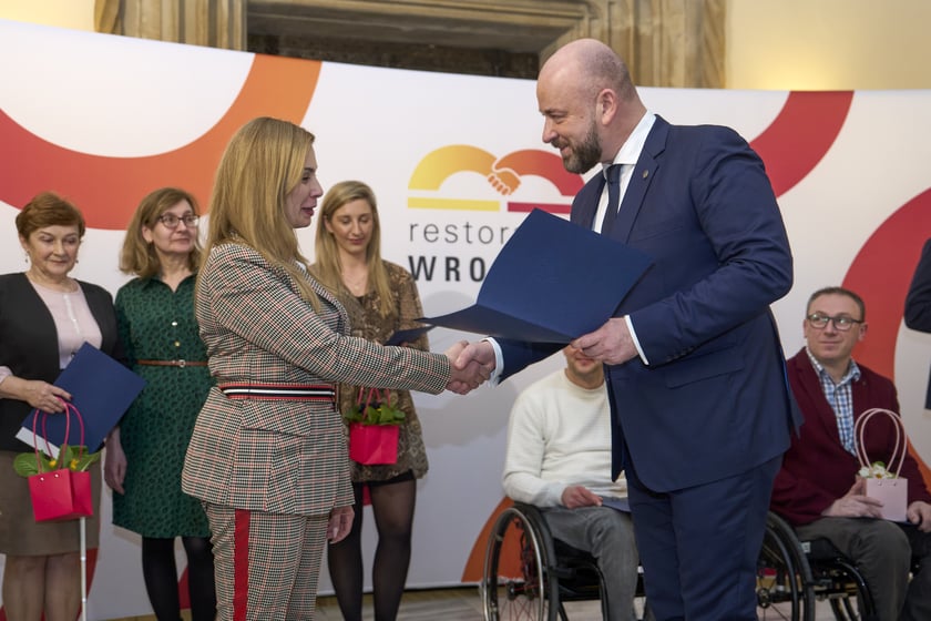 Wyróżnienia prezydenta Wrocławia dla podmiotów współpracujących z Wrocławskim Centrum Integracji