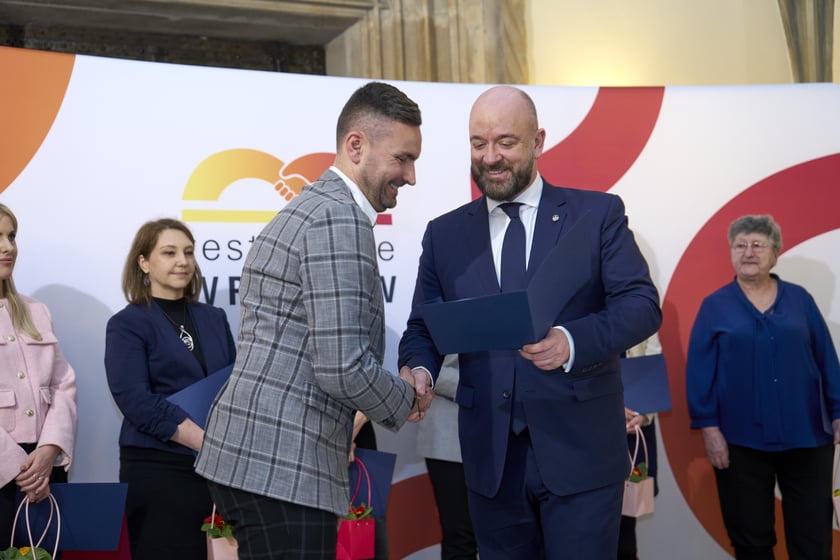 Wyróżnienia prezydenta Wrocławia dla podmiotów współpracujących z Wrocławskim Centrum Integracji