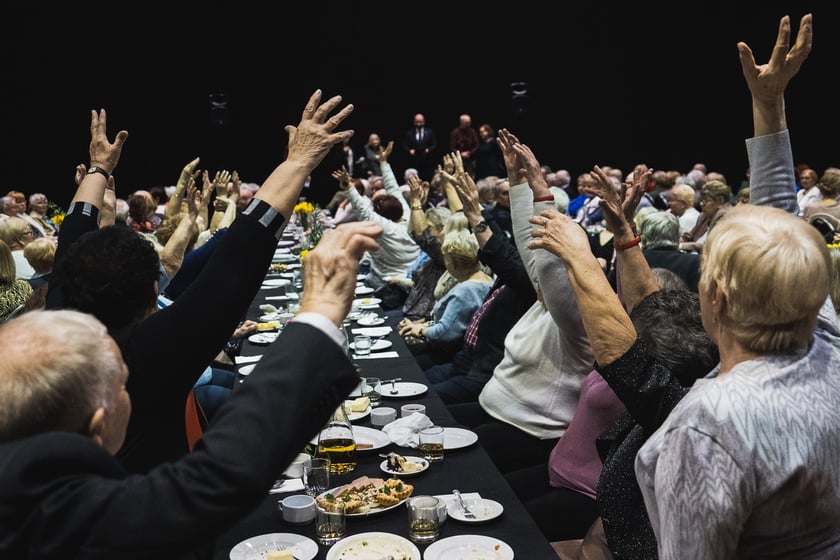 Spotkanie świąteczne w Wytwórni Filmów Fabularnych. Wrocław, 21.03.2024