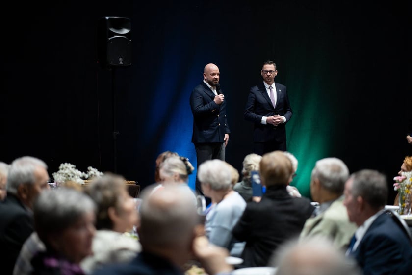 Wielkanocne spotkanie w kompleksie Hali Stulecia z seniorami, 26 marca 2024 roku