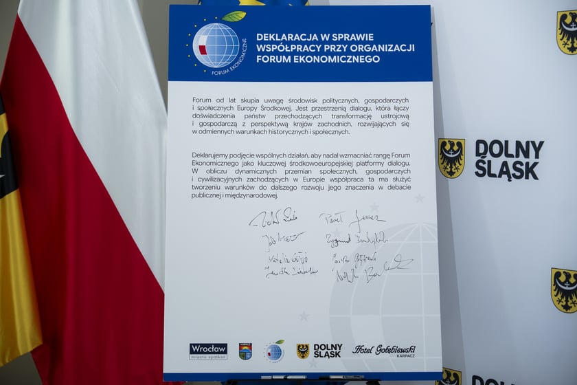 Deklaracja o współpracy przy Forum Ekonomicznym w Karpaczu