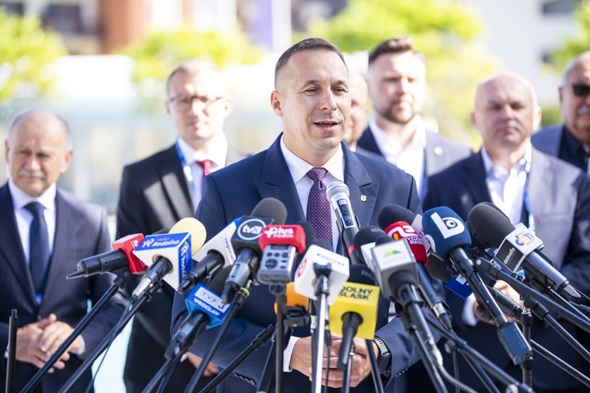 Paweł Gancarz, marszałek Województwa Dolnośląskiego.