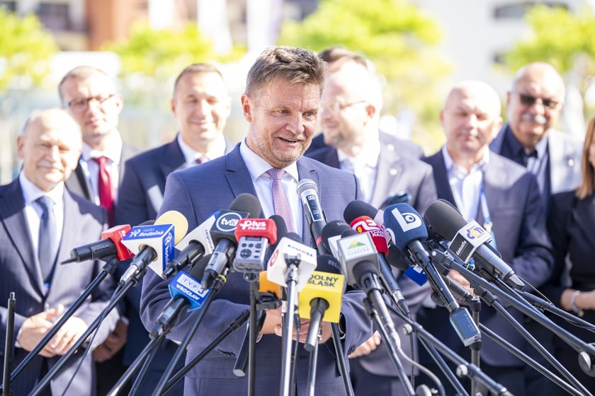 Radosław Jęcek, burmistrz Karpacza, inauguracja XXXV Forum Ekonomicznego w Karpaczu, 8 września 2026 r.