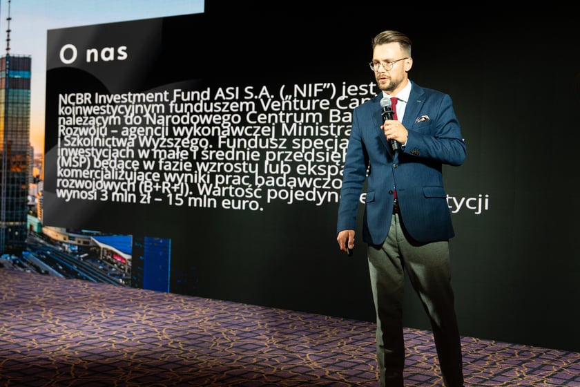 Marcin Syposz, członek zarządu NCBR Investment Fund ASI S.A.