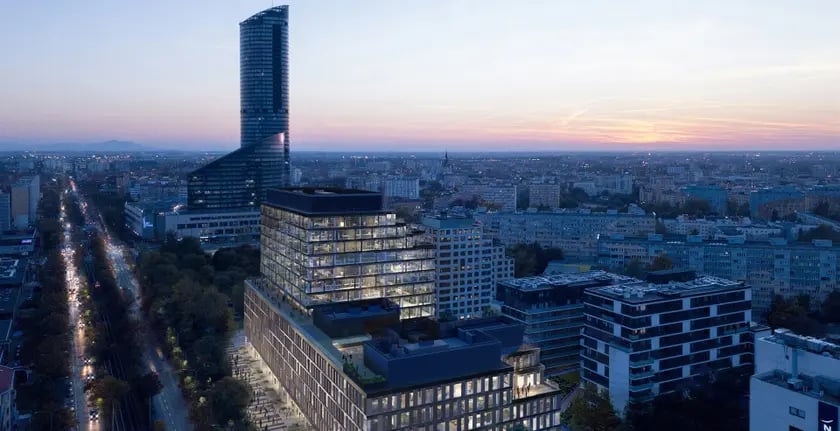MidPoint71 - to największy biurowiec oddany do użytku w 2022 r. we Wrocławiu