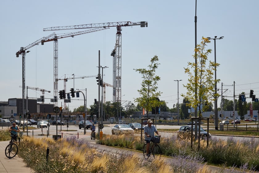 Pod adresem Legnicka 36, Vantage Development SA, jeden z największych wrocławskich deweloperów buduje kompleks z mieszkaniami na wynajem