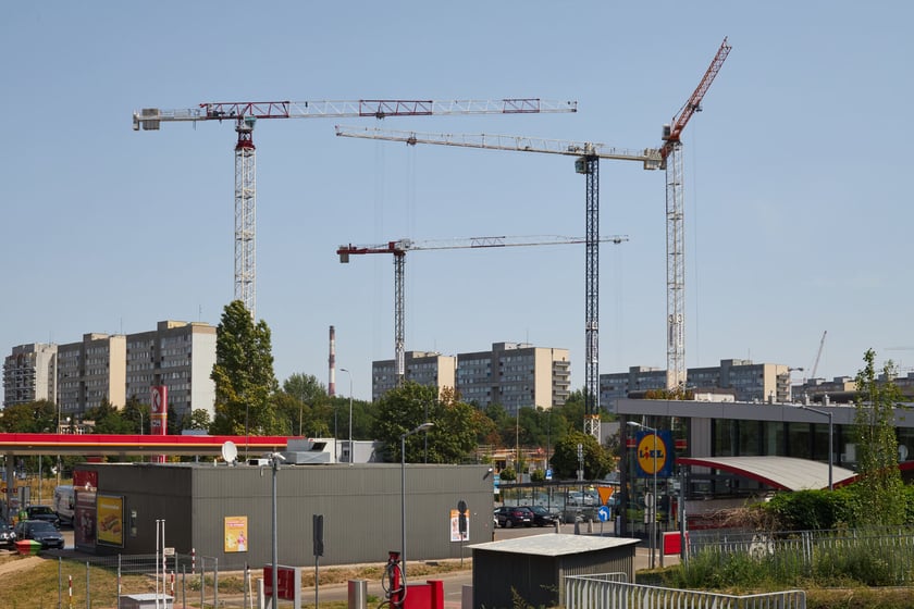 Pod adresem Legnicka 36, Vantage Development SA, jeden z największych wrocławskich deweloperów buduje kompleks z mieszkaniami na wynajem
