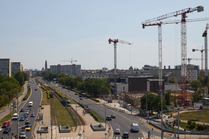 Pod adresem Legnicka 36, Vantage Development SA, jeden z największych wrocławskich deweloperów buduje kompleks z mieszkaniami na wynajem