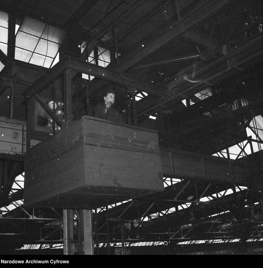 Kobiety pracujące w Pafawagu. Rok 1950.