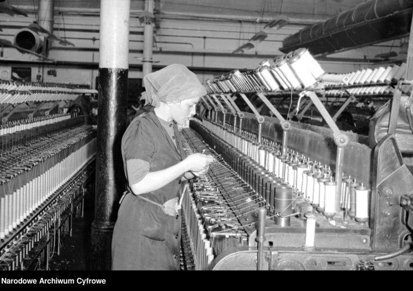 Kobiety pracujące w Wel-Teksie. Rok 1966.