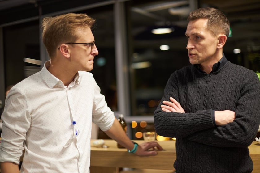 Na zdjęciu uczestnicy spotkania. W piątek, 9 grudnia br., w siedzibie Google we Wrocławiu zaprezentowano najbardziej wyczekiwaną publikację polskiej branży startupowej, czyli najnowszy raport ?Polskie Startupy 2022?.