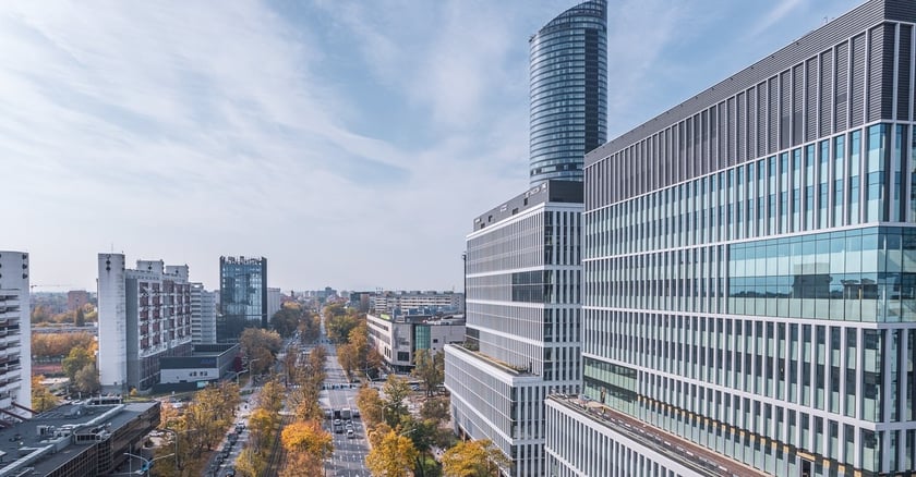 Biurowiec Centrum Południe - wizualizacja