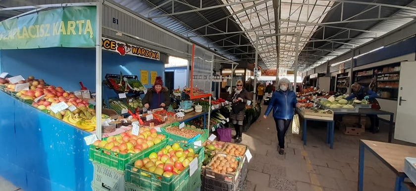 Targowisko Komandor przy ulicy Komandorskiej i Radosnej