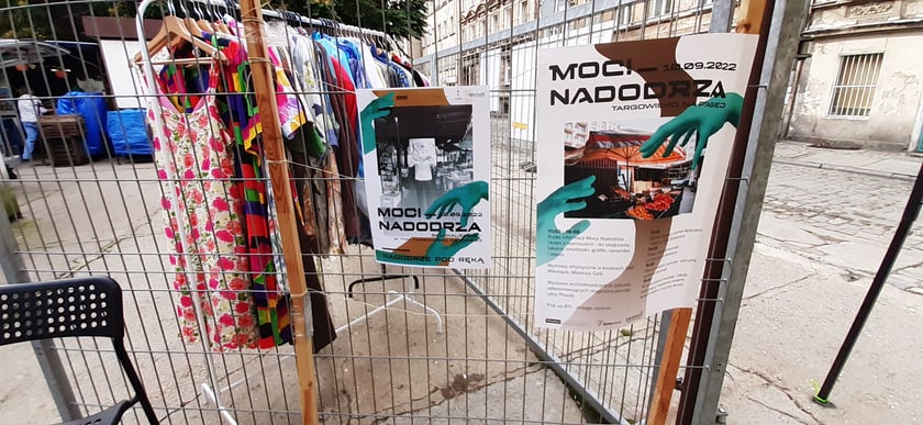 Na zdjęciu targowisko przy ul. Ptasiej