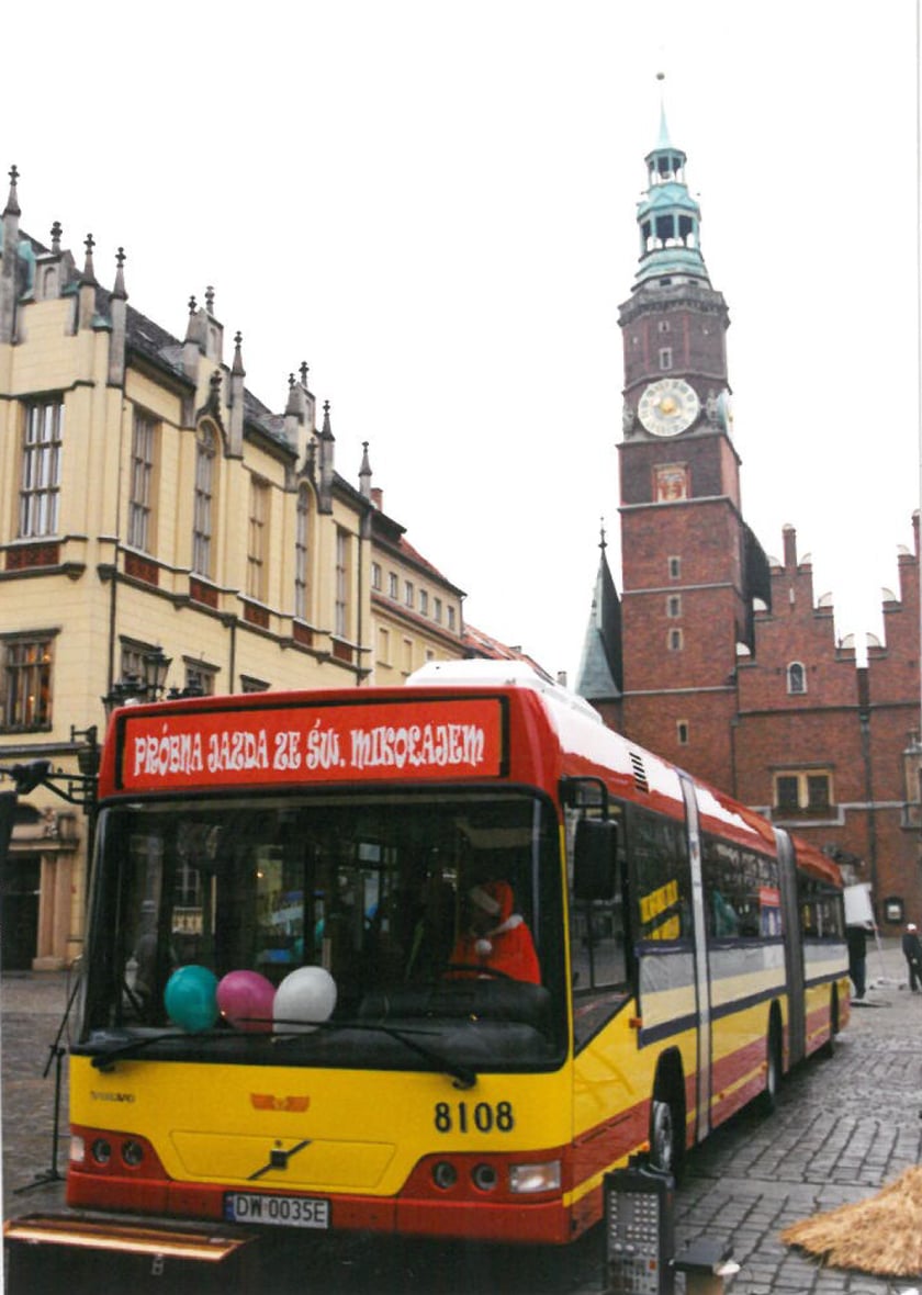 Autobusy Volvo we Wrocławiu. Archiwum MPK