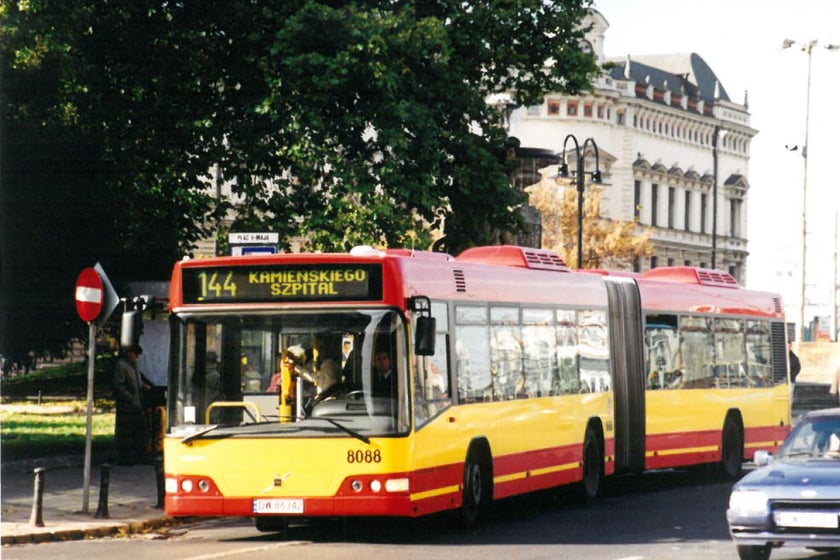 Autobusy Volvo we Wrocławiu. Archiwum MPK