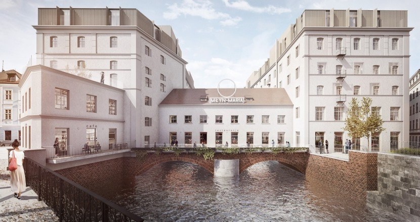 Pozostałości dawnego Młynu Maria dostały drugie życie. Po całkowitym remoncie powstały tu mieszkania.&nbsp;