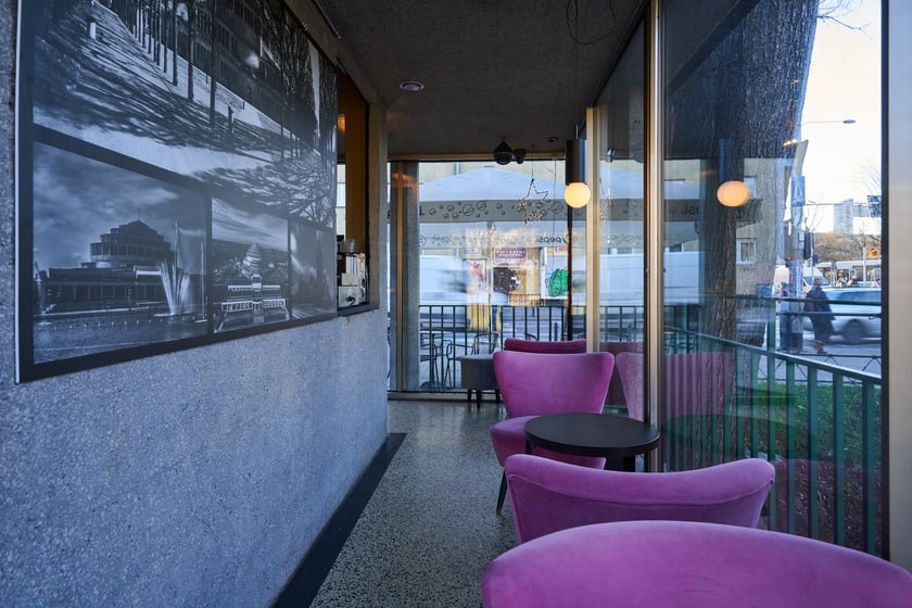 Kawiarnia Cafe Berg, domek nad fosą Maxa Berga we Wrocławiu