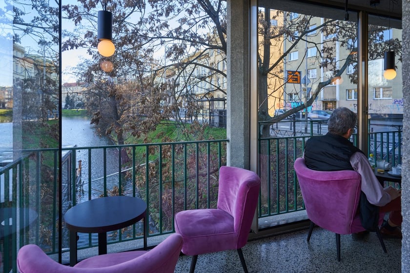 Kawiarnia Cafe Berg, domek nad fosą Maxa Berga we Wrocławiu