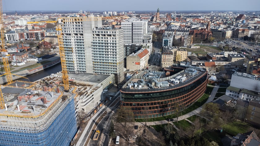 Kompleks Quorum przy ul. Sikorskiego we Wrocławiu&nbsp;