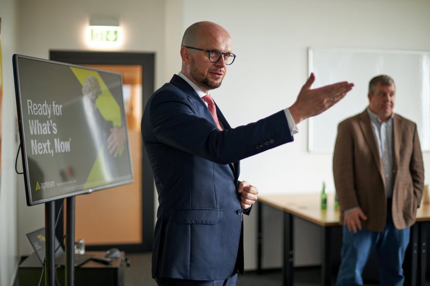 Oficjalna inauguracja biura Aptean w CU Office we Wrocławiu, 24 maja 2023 r.