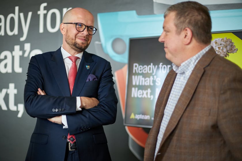 Oficjalna inauguracja biura Aptean w CU Office we Wrocławiu, 24 maja 2023 r.