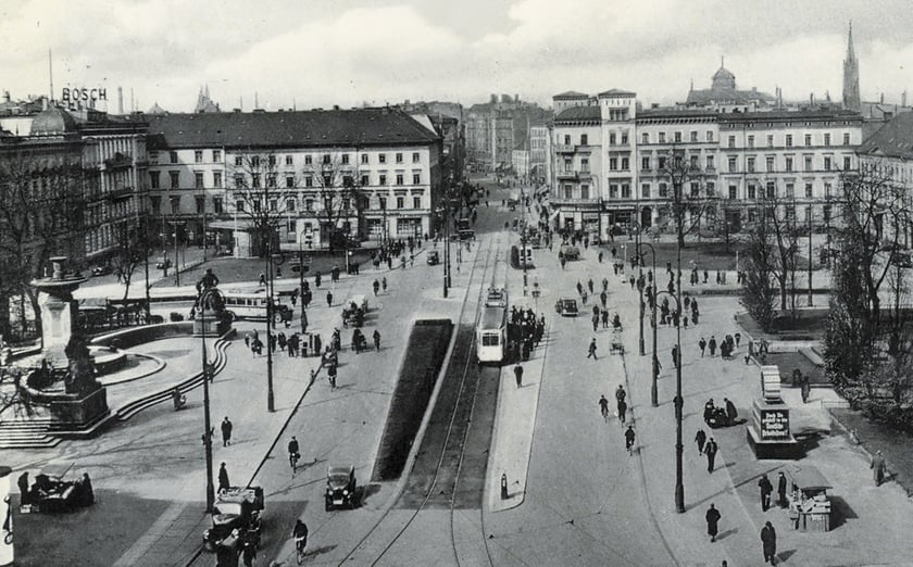 Pl. Jana Pawła II na początku XX w.