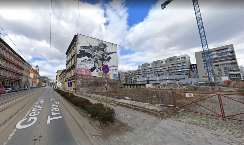 Ulica Tragutta - miejsce, w którym powstanie nowy apartamentowiec