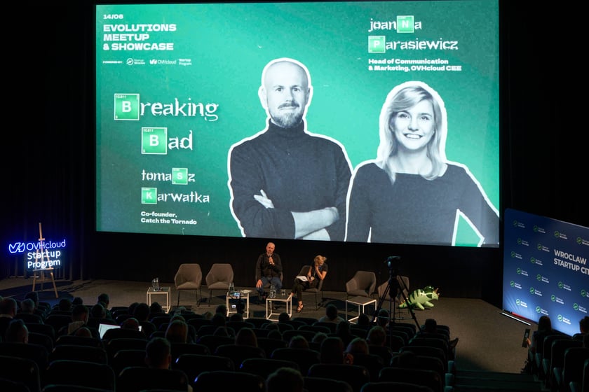 Konferencja Evolutions 2023: Meetup &amp; Showcase w Kinie Nowe Horyzonty