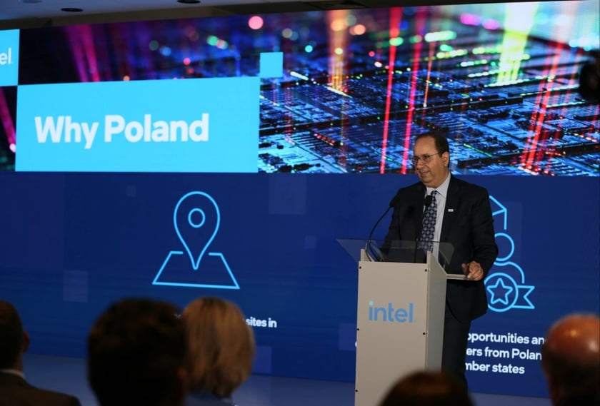 Intel, największy producent mikroprocesorów na świecie, zainwestuje rekordowe pieniądze w fabrykę pod Wrocławiem, 16 czerwca konferencja prasowa