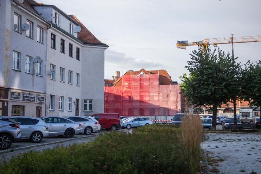 Dawny Dom Kultury Agora przy placu Piłsudskiego