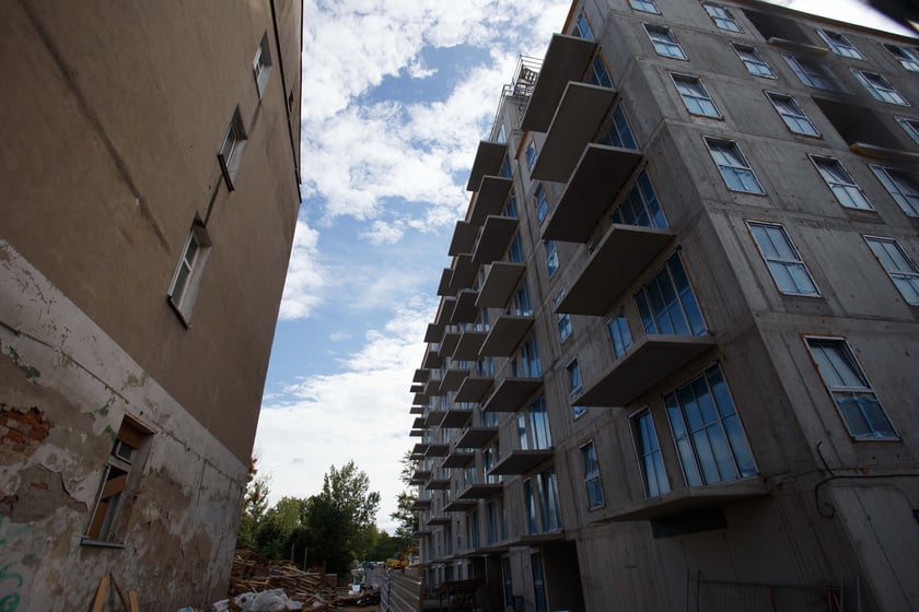Powstająca przy ulicy Braniborskiej 58-68 inwestycja od pomorskiej spółki Dekpol Deweloper