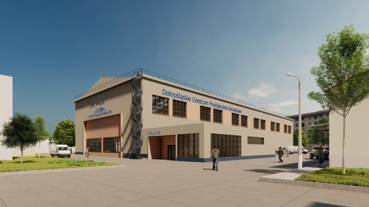 Dolnośląskie Centrum Produkcyjno-Serwisowe, wizualizacja