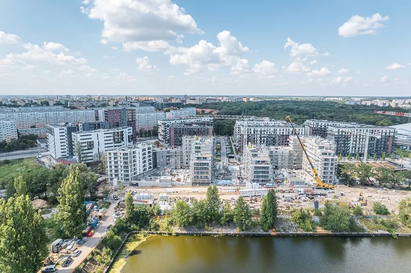 Tak powstaje Port Popowice - jedna z największych nadodrzańskich j inwestycji we Wrocławiu