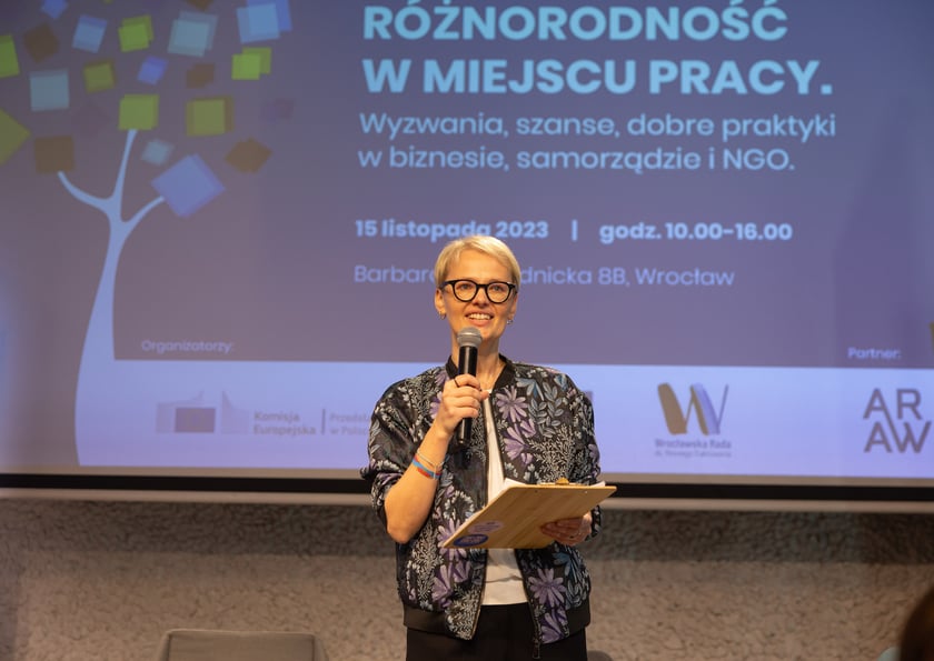 konferencji “Różnorodność w miejscu pracy - wyzwania, szanse i dobre praktyki w biznesie, samorządzie i NGO”