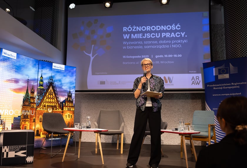 konferencji “Różnorodność w miejscu pracy - wyzwania, szanse i dobre praktyki w biznesie, samorządzie i NGO”