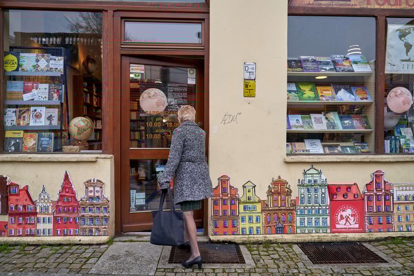 Księgarnia Podróżnika przy ul. Wita Stwosza