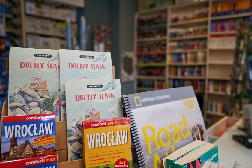 Księgarnia Podróżnika przy ul. Wita Stwosza