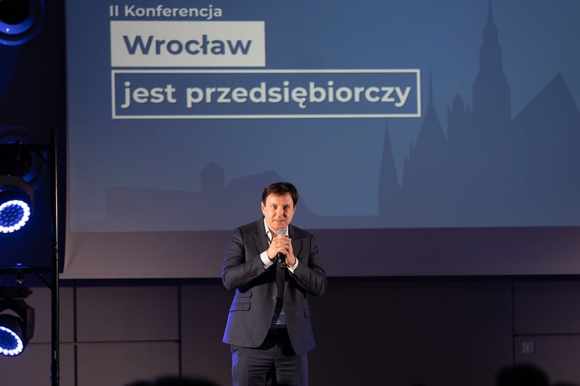 Uczestnicy konferencji "Wrocław jest przedsiębiorczy".