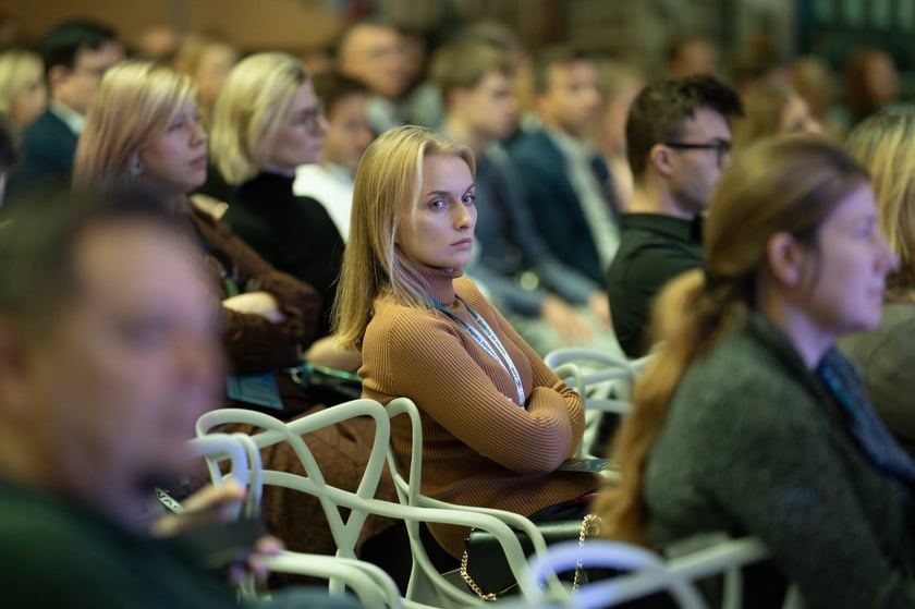 Uczestnicy konferencji "Wrocław jest przedsiębiorczy".