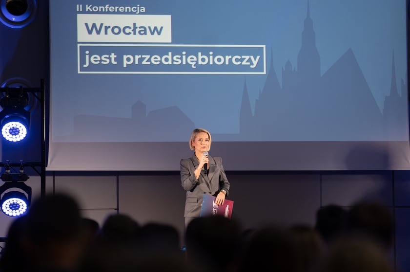 Uczestnicy konferencji "Wrocław jest przedsiębiorczy".