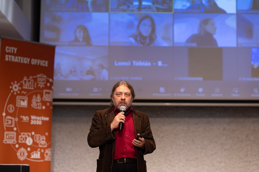 Uczestnicy warsztatów w ramach programu „Cities in Placemaking”.
