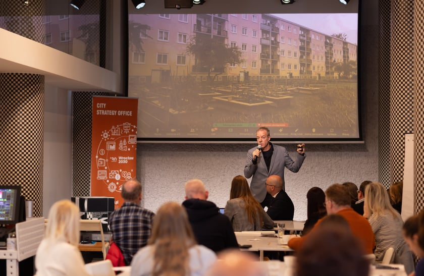 Uczestnicy warsztatów w ramach programu „Cities in Placemaking”.